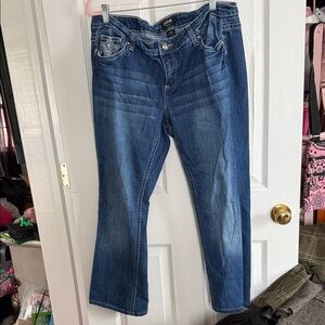 ZcoJeans size 16w Women’s jeans 20” waist, 38” length & 27” inseam nice